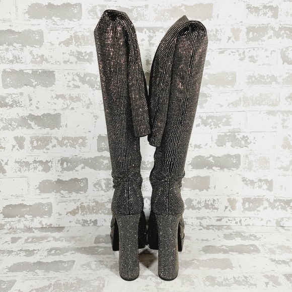 NEW Steve Madden Sultry Studded Platform Over the Knee Boots C1058 - Picture 5 of 16